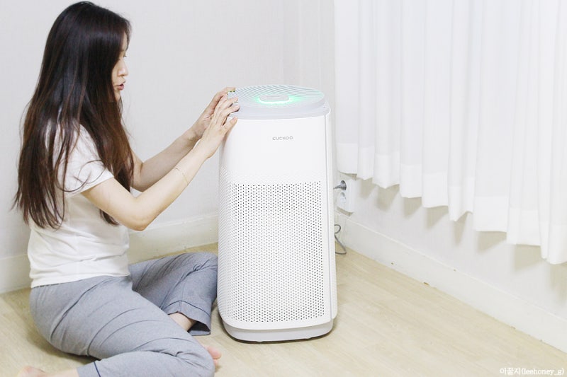 쿠쿠 공기청정기 T8700으로 우리집 청정그린케어 해요!
