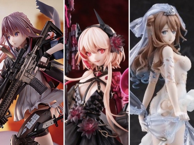  소녀전선 하비맥스 M4 SOPMOD II 연석의 약탈자Ver. & 굿스마일 컴퍼니 ST AR-15 & 시부야 스크램블 수오미 행복한 사명 중상ver. 피규어 예약 및 발매 예정