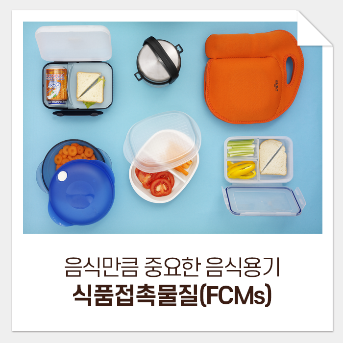 음식만큼 중요한 음식용기, 식품접촉물질(FCMs)에 대해 알고 계시나요?