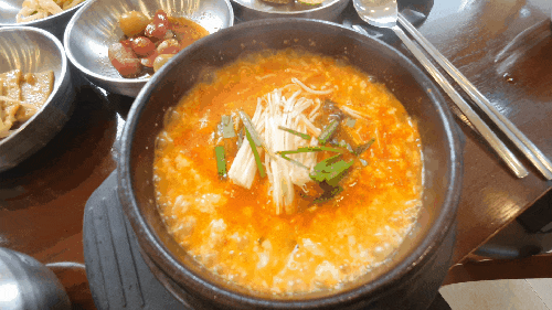 [춘천/맛집]  소양강 농원 콩이랑 두부랑, 맛있고 무거웠던 순두부찌개