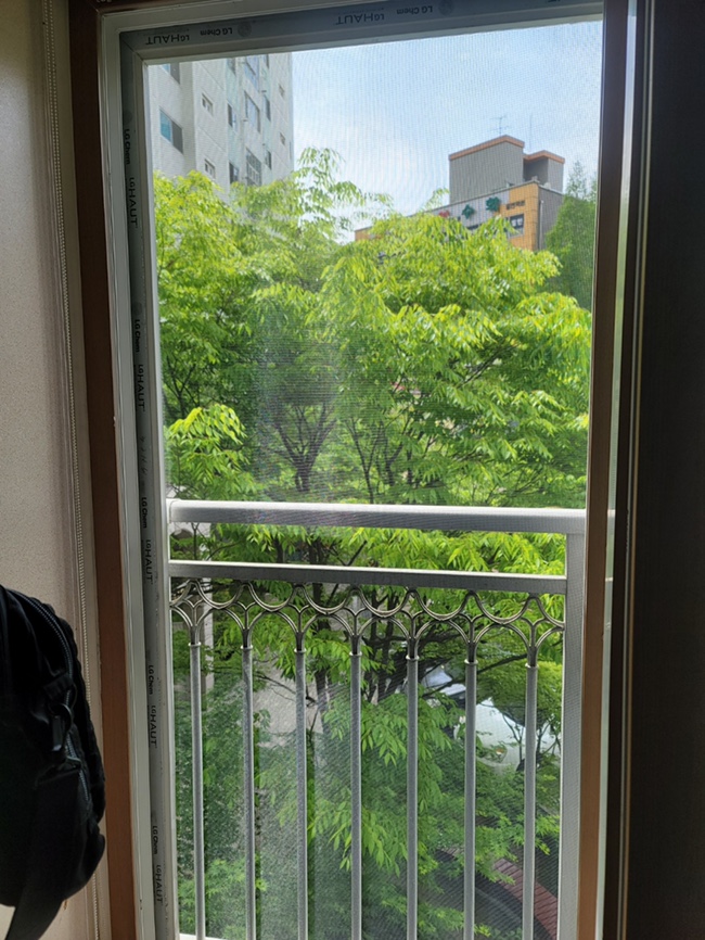  인천 금호 어울림 아파트 알루미늄 방충망 교체 사례