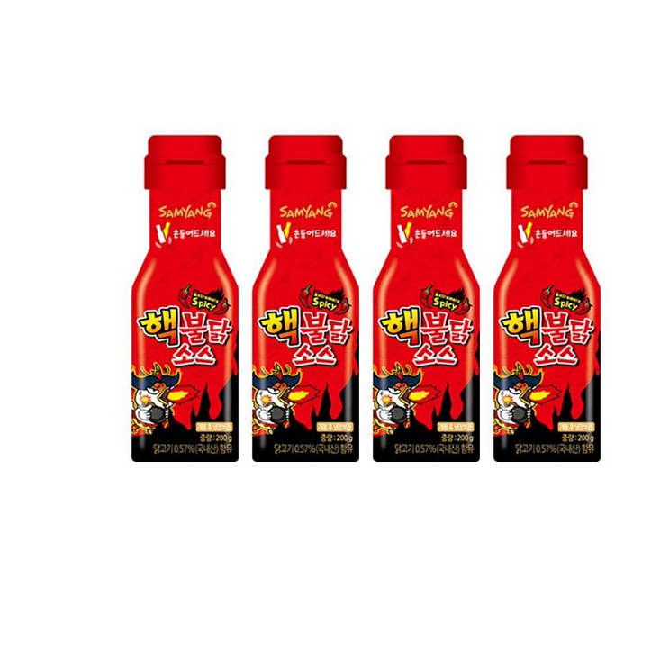 가성비 좋은 삼양 핵불닭소스, 200g, 4개 추천합니다 가성비 좋은 삼양 핵불닭소스, 200g, 4개 추천합니다