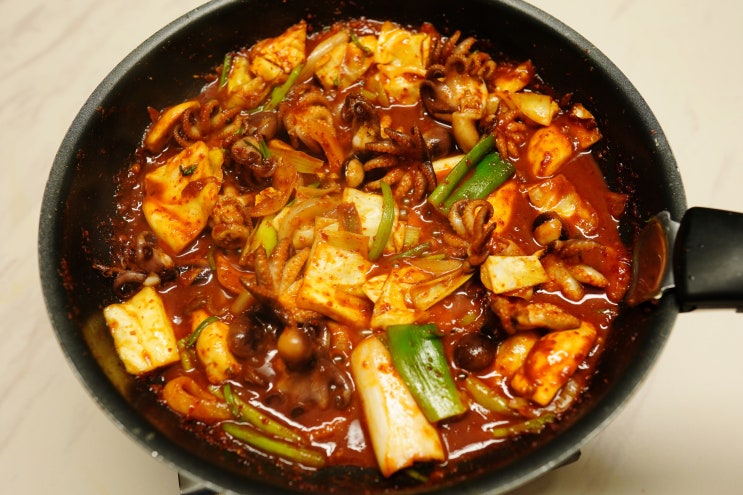  매탄동맛집 밀키트 전문점 :: 삼시집밥 / 오싹탱글 쭈꾸미볶음 밀키트 먹어봤어요