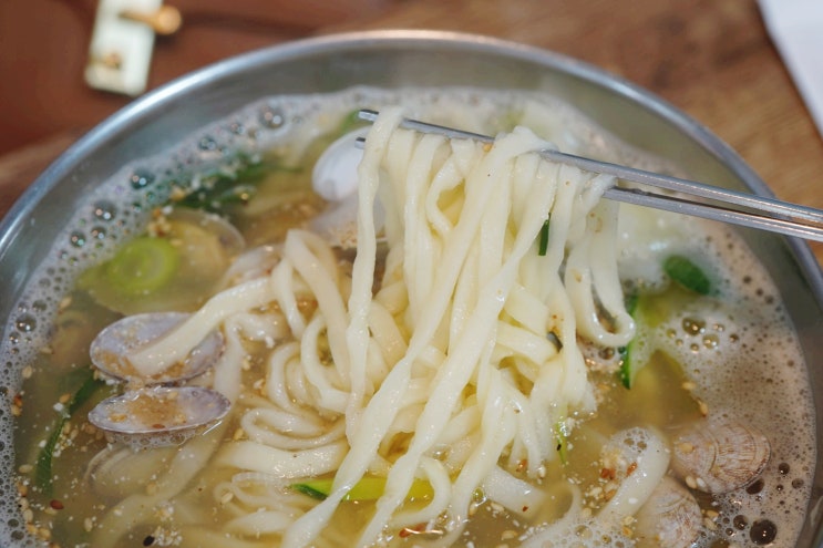  신정동칼국수 손가네 든든한 국수 한 그릇