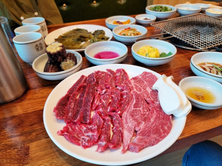  기장 아홉산숲 맛집, 초원. 철마 한우 숨은 맛집을 찾았어요!