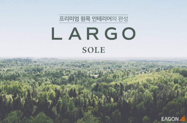  이건마루 라르고 솔레(LARGO SOLE) / 자연이 살아 숨쉬는 프리미엄 원목마루