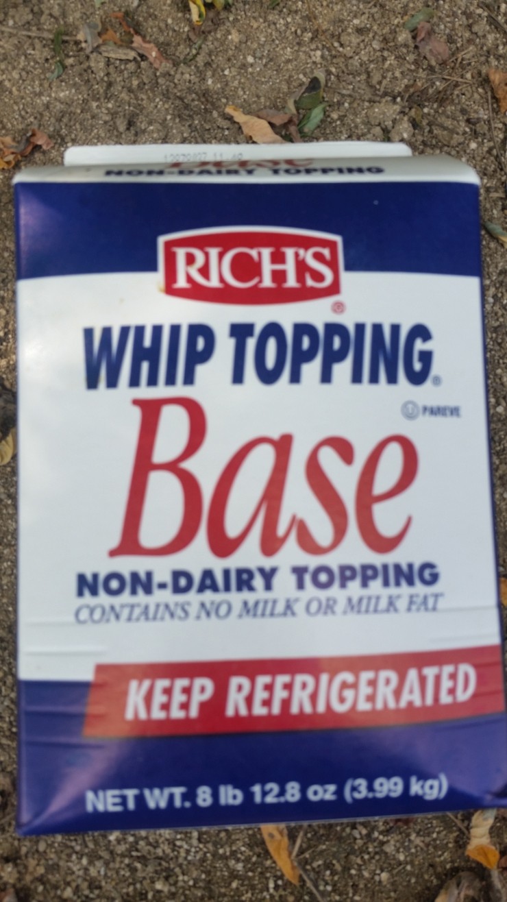 RICH’S WHIP TOPPING BASE NON-DAIRY TOPPING