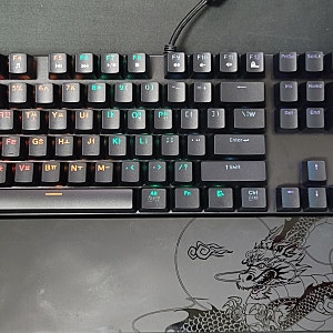 앱코 해커 K640 기계식 키보드 리뷰