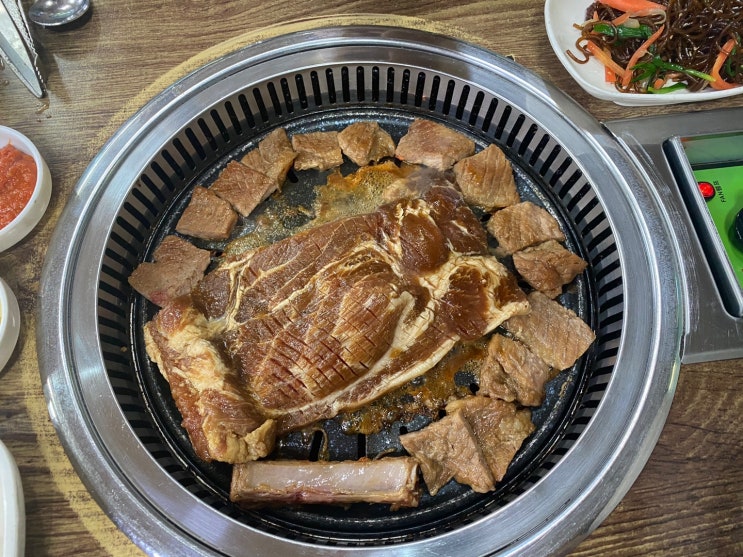  아산 온천동에 돼지갈비와 냉면 가성비맛집이? 삼구공
