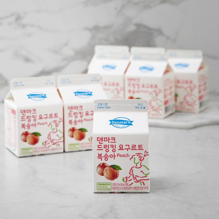 선택고민 해결 덴마크 드링킹요구르트 복숭아, 310ml, 8개 좋아요 선택고민 해결 덴마크 드링킹요구르트 복숭아, 310ml, 8개 좋아요