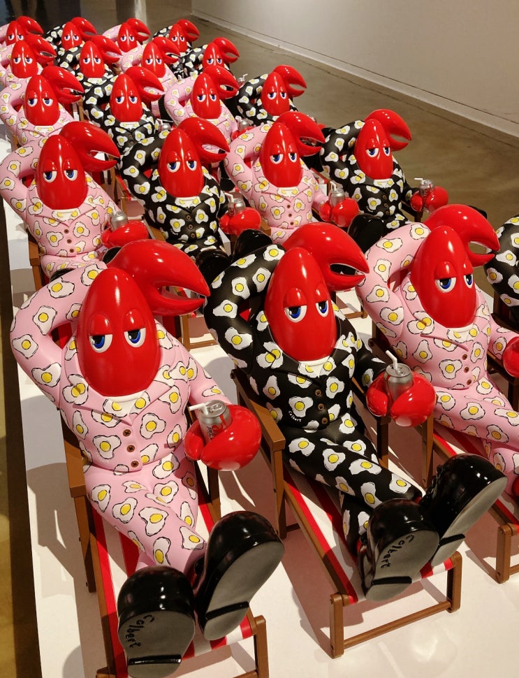  랍스터 랜드를 방문하다, 필립 콜버트전