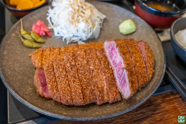  대구앞산 규카츠 맛집 후라토식당 대명동 핫한 밥집!