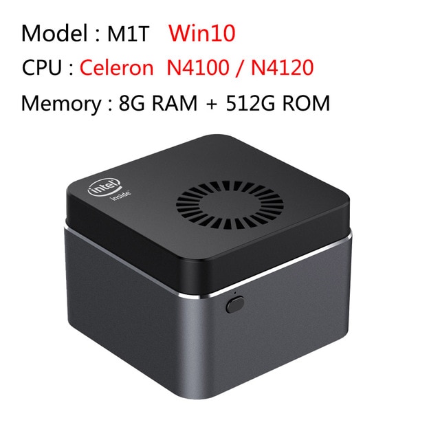 의외로 인기있는 미니데스크탑 Intel Celeron N4100/N4120/J4125 M1T Mini PC Win10 Linux 8G 128G/256G/512G USB3.0 BT4