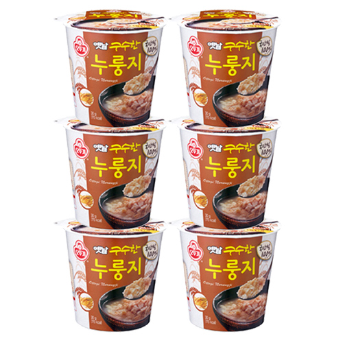 인기 많은 오뚜기 옛날구수한누룽지 컵, 30g, 6개 ··· 인기 많은 오뚜기 옛날구수한누룽지 컵, 30g, 6개 ···