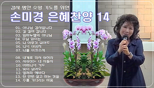 손미경 은혜찬양 복음성가 14곡 연속듣기