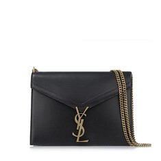 의외로 인기있는 20FW Black Calfskin Cassandra Monogram Medium Clasp Chain Shoulder bag 5327500SX0W 1000 532