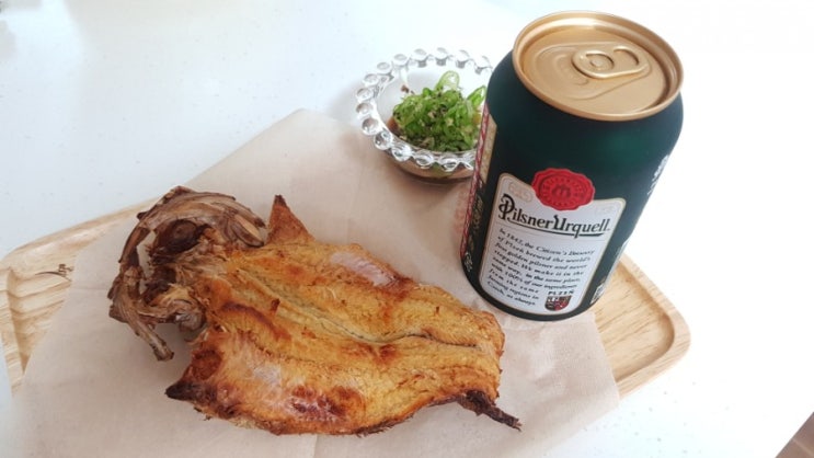  반건조노가리 맛있게 굽는법 먹태소스와 더 맛있게