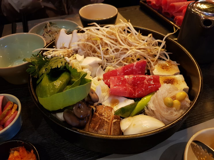  [마곡 맛집] 샤부샤부 & 스키야키 전문점 "옥소반"