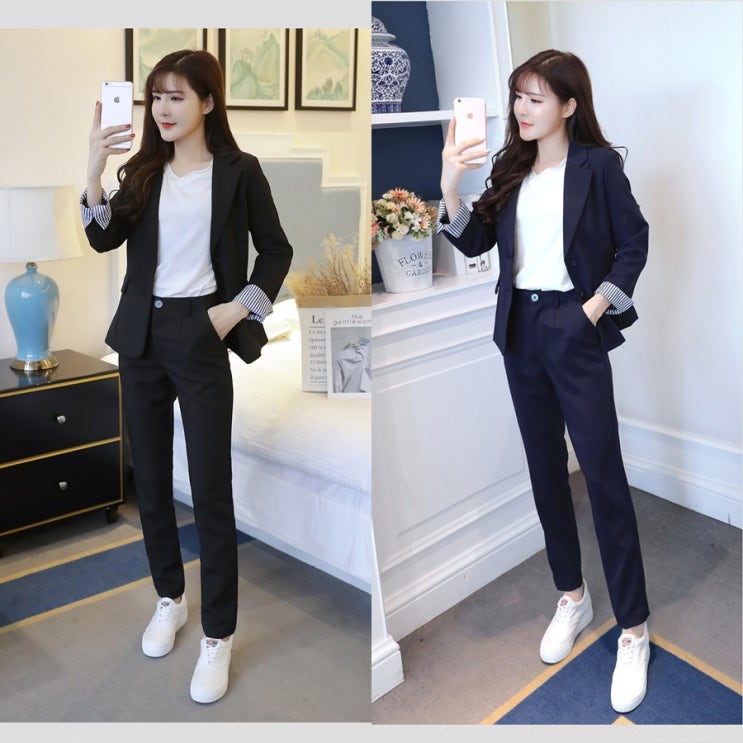 인기 많은 도희날다 정장세트 HE 674 정장바지 투피스세트 여성정장세트 오피스룩 정장자켓 슬랙스 ··· 인기 많은 도희날다 정장세트 HE 674 정장바지 투피스세트 여성정장세트 오피스룩 정장자켓 슬랙스 ···