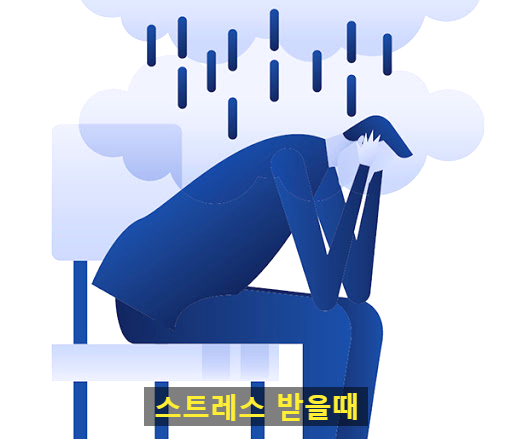  스트레스 받을때 해소법 관리법 알아보았어요