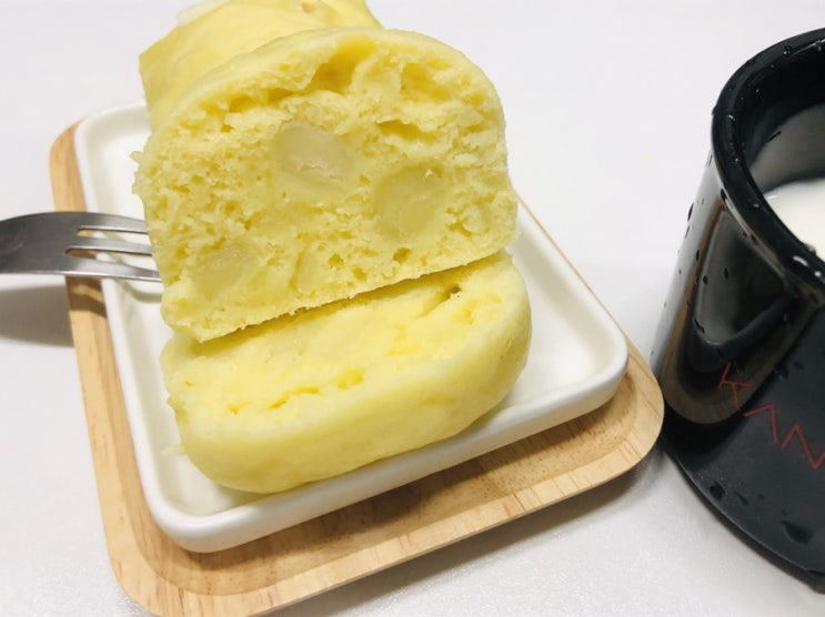  핫케이크 찜빵 감자 새싹보리