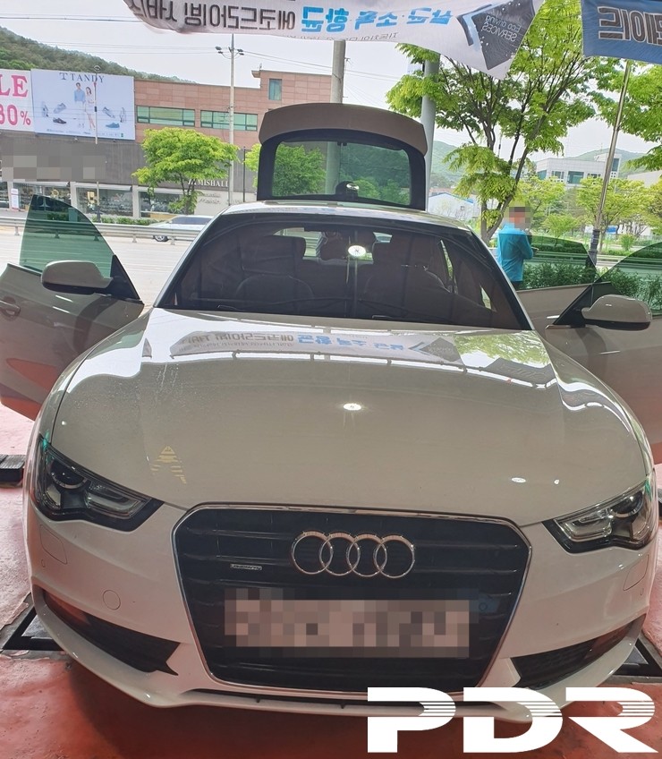  분당 (주)PDR 아우디 A5 블랙박스 장착 리뷰