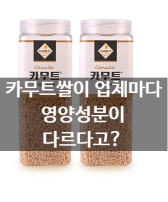 카뮤트쌀(효능)/강화섬쌀20kg 밥이 맛있는 비결~
