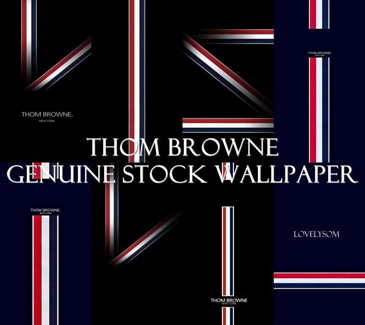  아이폰 12 프로 배경화면 & 갤럭시 S21 울트라 배경화면 [THOM BROWNE WALLPAPRE] WALLPAPER