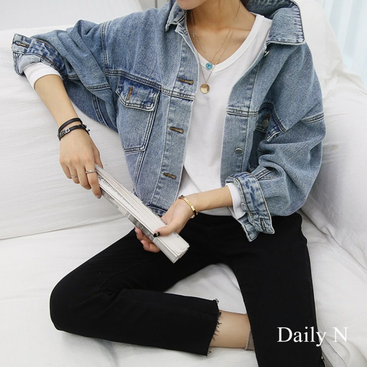 구매평 좋은 데일리앤 코츠 여자 루즈핏 데님 숏 청자켓 추천해요 구매평 좋은 데일리앤 코츠 여자 루즈핏 데님 숏 청자켓 추천해요