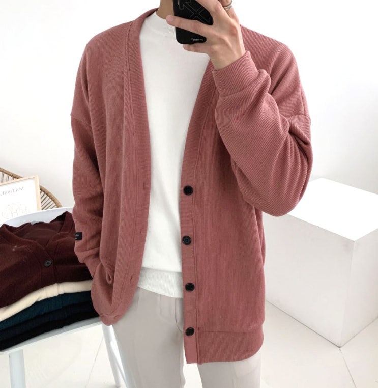 인지도 있는 베이직 소프트 스판 오버핏 골지 니트 가디건(6color) 추천합니다 인지도 있는 베이직 소프트 스판 오버핏 골지 니트 가디건(6color) 추천합니다