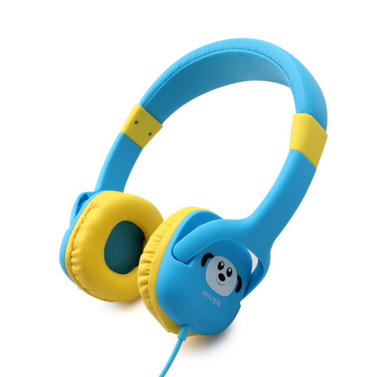 잘나가는 아이리버 청력보호 인강 어린이 헤드셋, IKH-300i, 블루 ···