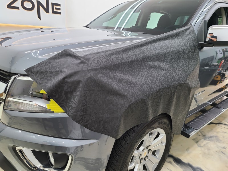 부천 경인로 / 랩핑 / 쉐보레 / 콜로라도