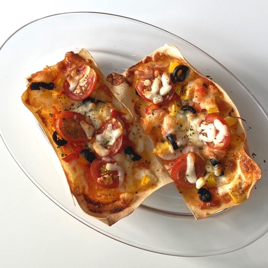 다이어트레시피 : 저탄수 포두부(쌈두부) 피자