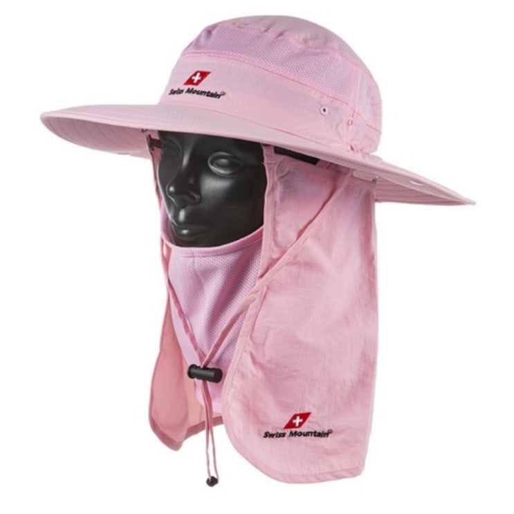 인기 급상승인 스위스마운틴 자외선차단 모자, 핑크 추천합니다