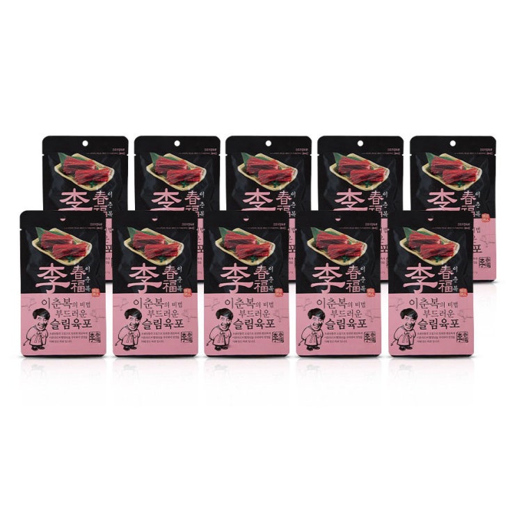 인지도 있는 이춘복육포 이춘복의 비법 부드러운 슬림육포, 18g, 10개 추천해요 인지도 있는 이춘복육포 이춘복의 비법 부드러운 슬림육포, 18g, 10개 추천해요