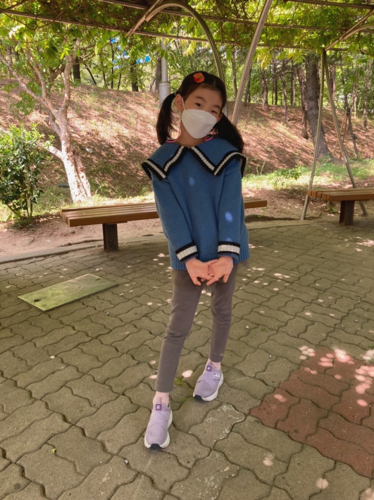  휠라 키즈 꾸미 아쿠아운동화 일주일신고 다녀보니 내돈내산