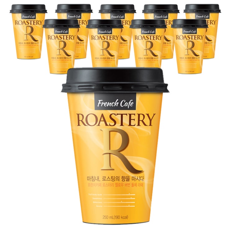  의외로 인기있는 프렌치카페 로스터리 옐로우 버번 돌체 라떼, 250ml, 10개 추천해요