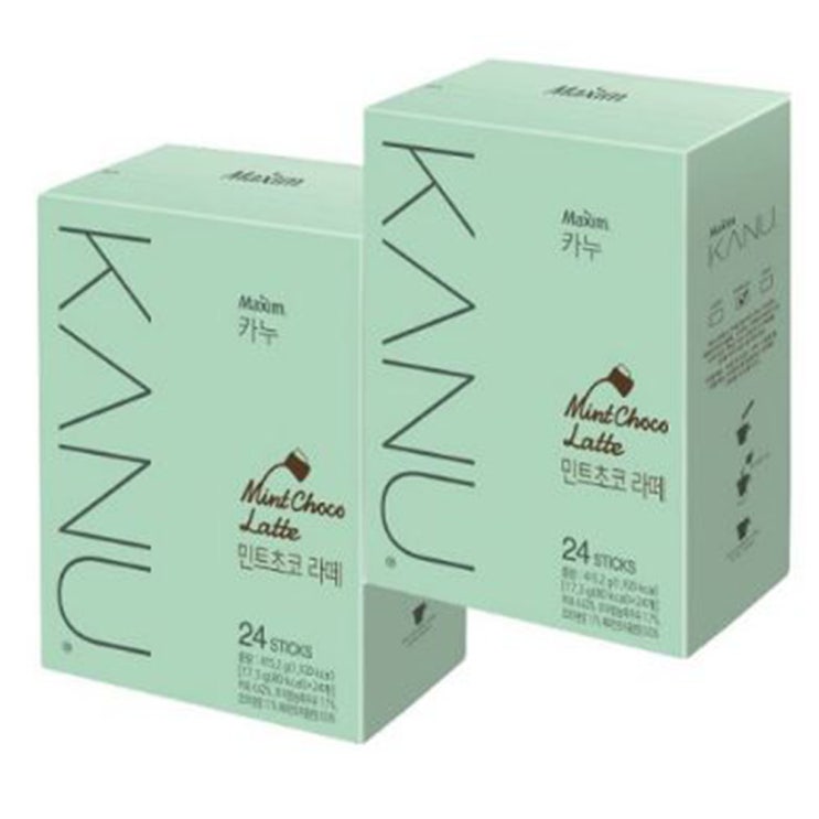 잘나가는 카누 민트초코라떼 24T x 2개 ··· 잘나가는 카누 민트초코라떼 24T x 2개 ···