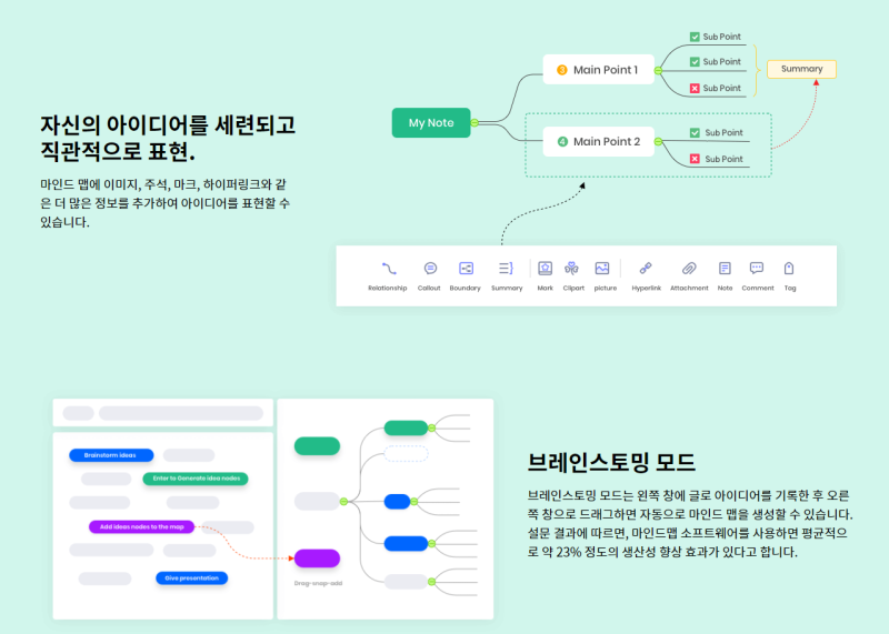 [마인드맵 프로그램] MindMaster 사용 후기 : 네이버 블로그