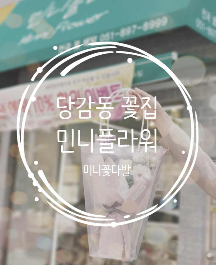  [당감동 꽃집] 색감이 이쁜, 소소한 행복ෆ "민니플라워"