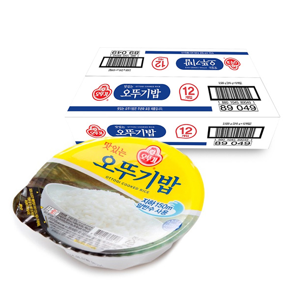 많이 팔린 오뚜기 맛있는 오뚜기밥 210g*12, 1box, 210g ···