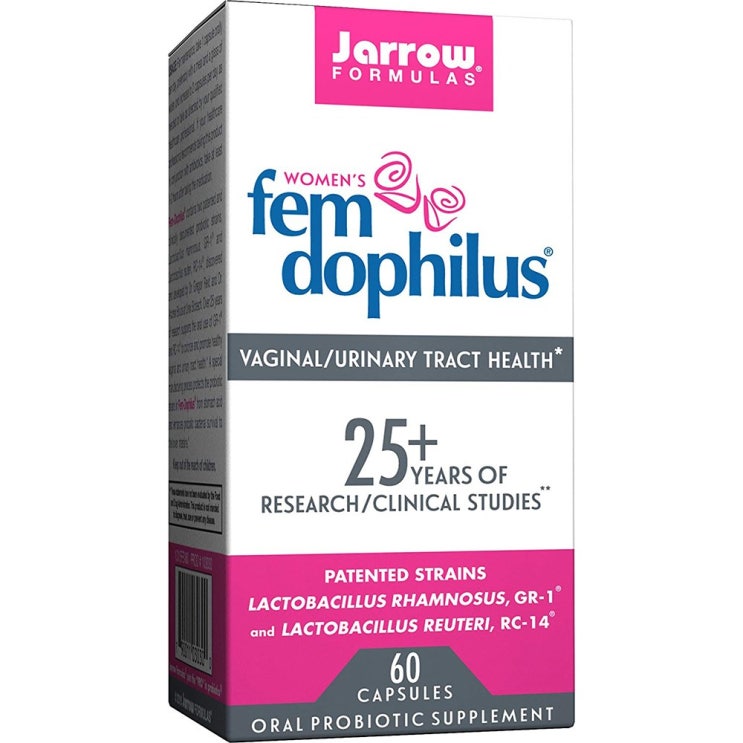 의외로 인기있는 Jarrow Formulas 우먼스 펨 도피러스 유산균 캡슐, 60개입, 3개 추천합니다