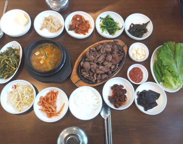 [남양주 화도맛집 ]축령산 서리산 근처에서 든든한 식사할 수 있는 '광릉 숯불고기백반'