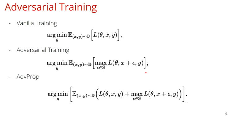  Adversarial Propagation(advprop)