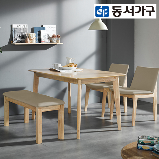후기가 정말 좋은 동서가구 thoughtful 바닐 4인식탁세트 벤치형 DFAC4410, 내츄럴 좋아요 후기가 정말 좋은 동서가구 thoughtful 바닐 4인식탁세트 벤치형 DFAC4410, 내츄럴 좋아요