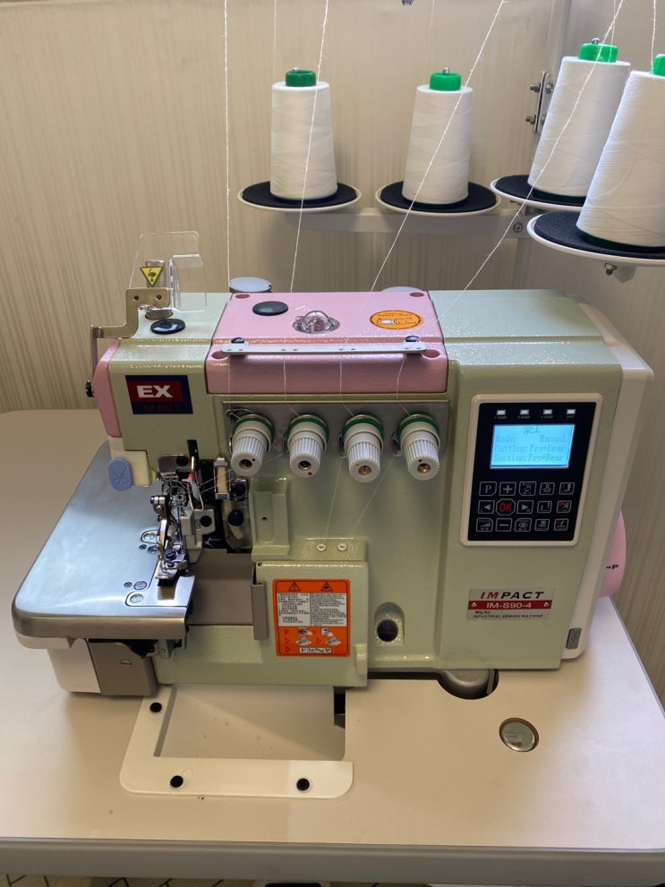  IMPACT IM-S90-4 공업용 오버록