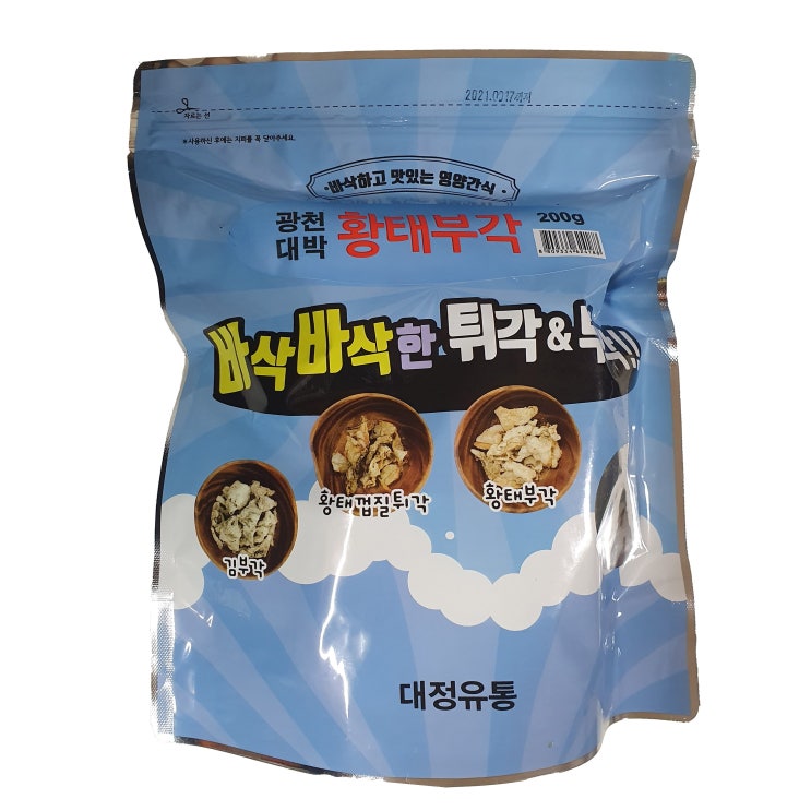 인기있는 건어물파티 황태껍질 부각 200g, 1봉 ··· 인기있는 건어물파티 황태껍질 부각 200g, 1봉 ···