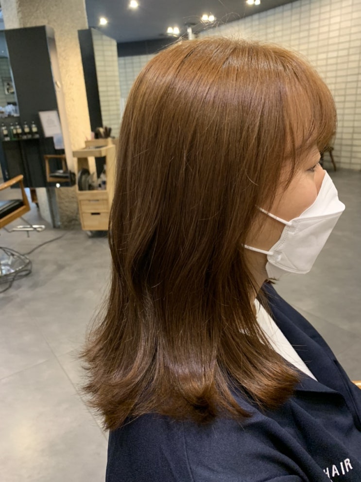  합정역 미용실 준오헤어 합정메세나폴리스점에서 여름맞이 염색 완료 (Design By 도재영 팀장님)