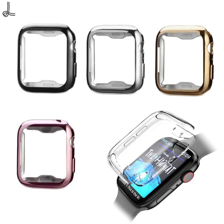후기가 좋은 루아르모 애플워치 SE 6 5 4 3 풀커버 TPU 젤리케이스, 로즈골드, 40mm 좋아요 후기가 좋은 루아르모 애플워치 SE 6 5 4 3 풀커버 TPU 젤리케이스, 로즈골드, 40mm 좋아요