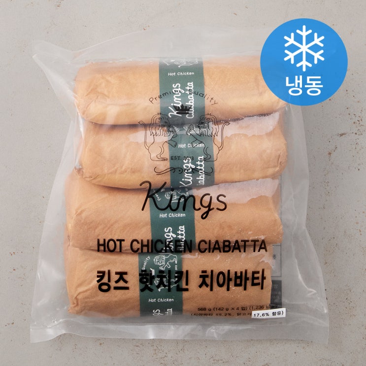 인기 많은 킹즈 핫치킨 치아바타 4개입 (냉동), 568g, 1개 추천해요 인기 많은 킹즈 핫치킨 치아바타 4개입 (냉동), 568g, 1개 추천해요